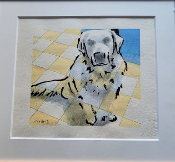 WHITE 1 - 2023 - 28x38cm - Mixta Papel canson guarro - VENDIDO.